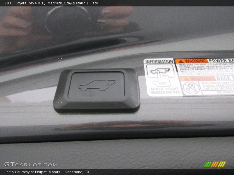 Magnetic Gray Metallic / Black 2015 Toyota RAV4 XLE