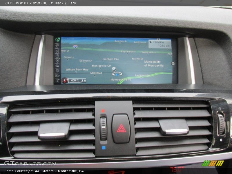 Jet Black / Black 2015 BMW X3 xDrive28i