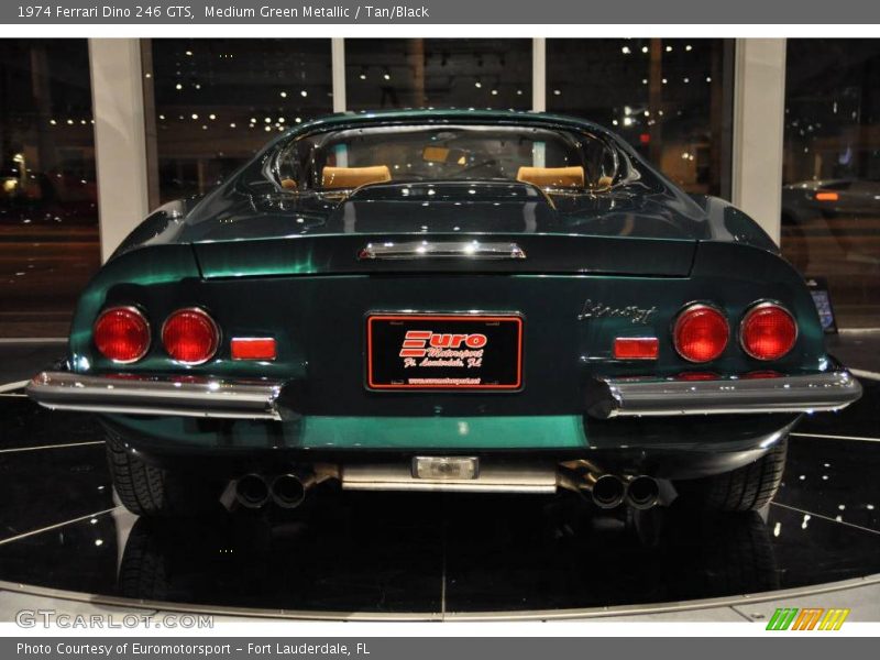 Medium Green Metallic / Tan/Black 1974 Ferrari Dino 246 GTS