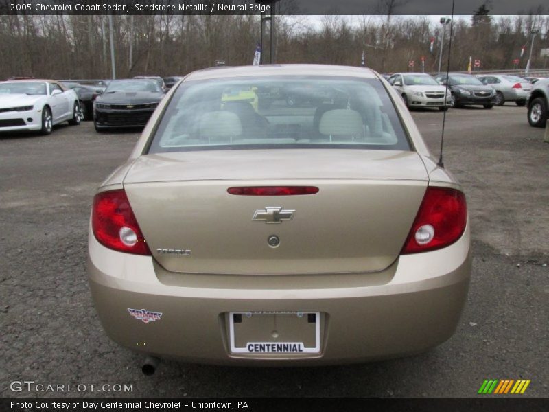 Sandstone Metallic / Neutral Beige 2005 Chevrolet Cobalt Sedan