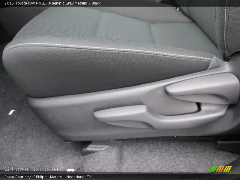 Magnetic Gray Metallic / Black 2015 Toyota RAV4 XLE