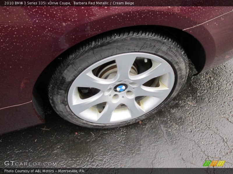 Barbera Red Metallic / Cream Beige 2010 BMW 3 Series 335i xDrive Coupe