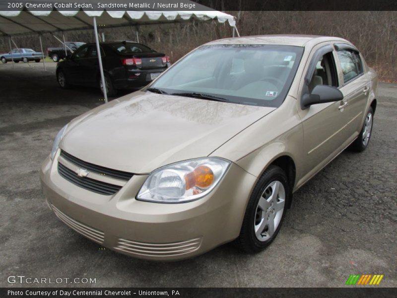 Sandstone Metallic / Neutral Beige 2005 Chevrolet Cobalt Sedan