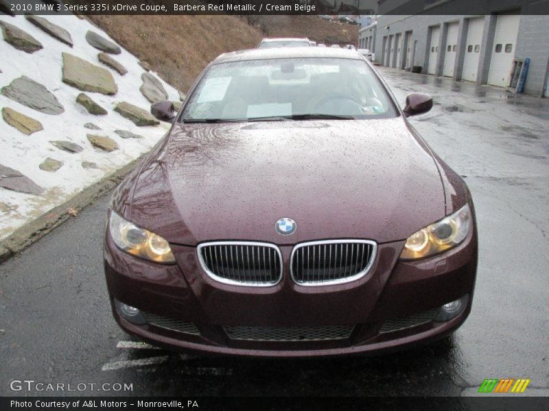 Barbera Red Metallic / Cream Beige 2010 BMW 3 Series 335i xDrive Coupe