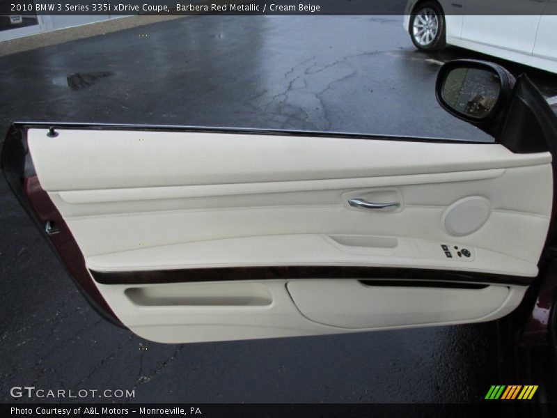 Barbera Red Metallic / Cream Beige 2010 BMW 3 Series 335i xDrive Coupe