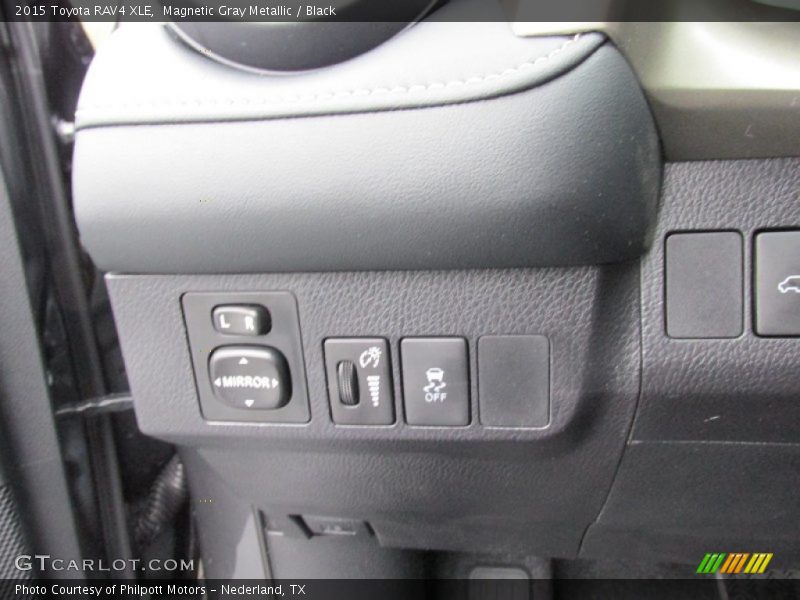 Magnetic Gray Metallic / Black 2015 Toyota RAV4 XLE