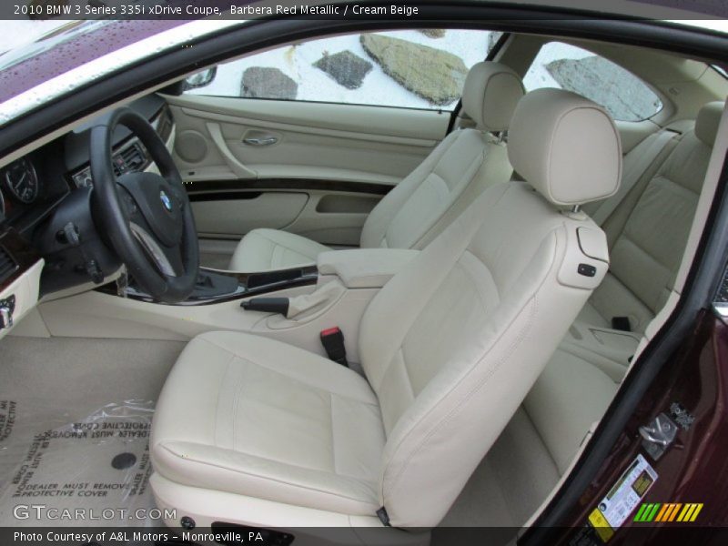 Barbera Red Metallic / Cream Beige 2010 BMW 3 Series 335i xDrive Coupe