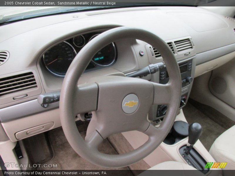 Sandstone Metallic / Neutral Beige 2005 Chevrolet Cobalt Sedan