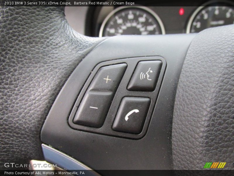 Barbera Red Metallic / Cream Beige 2010 BMW 3 Series 335i xDrive Coupe