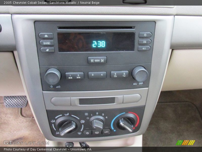 Sandstone Metallic / Neutral Beige 2005 Chevrolet Cobalt Sedan