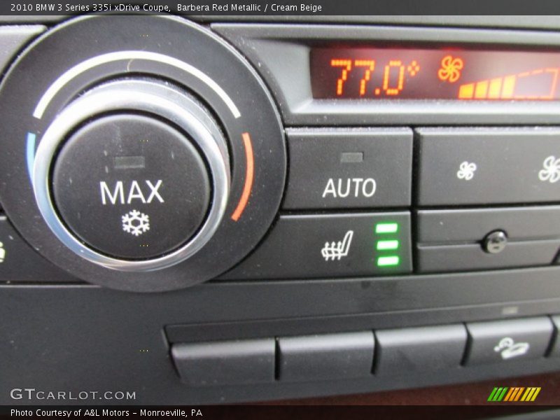 Barbera Red Metallic / Cream Beige 2010 BMW 3 Series 335i xDrive Coupe