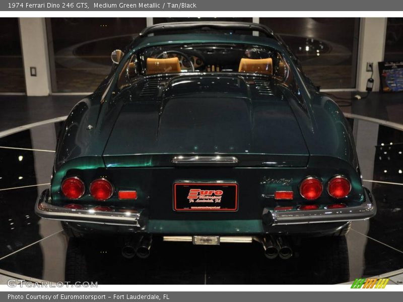 Medium Green Metallic / Tan/Black 1974 Ferrari Dino 246 GTS