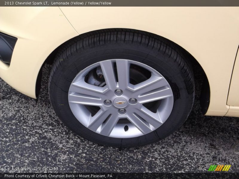 Lemonade (Yellow) / Yellow/Yellow 2013 Chevrolet Spark LT