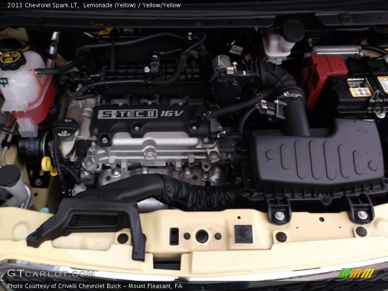 Lemonade (Yellow) / Yellow/Yellow 2013 Chevrolet Spark LT