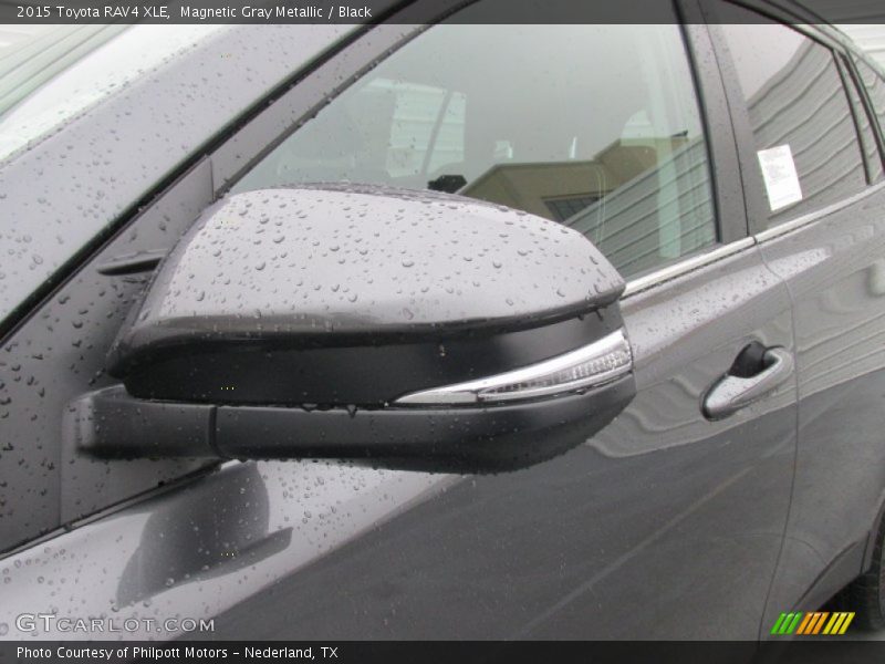 Magnetic Gray Metallic / Black 2015 Toyota RAV4 XLE