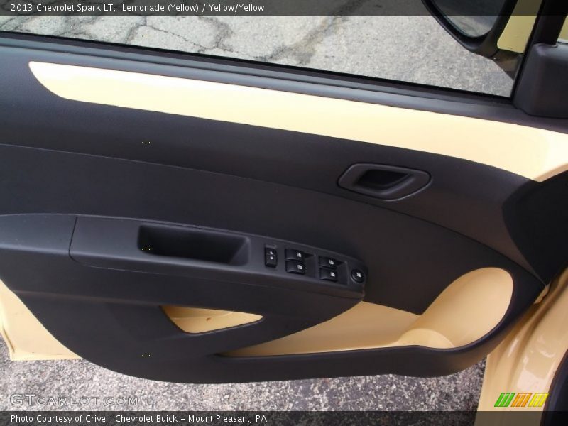 Lemonade (Yellow) / Yellow/Yellow 2013 Chevrolet Spark LT