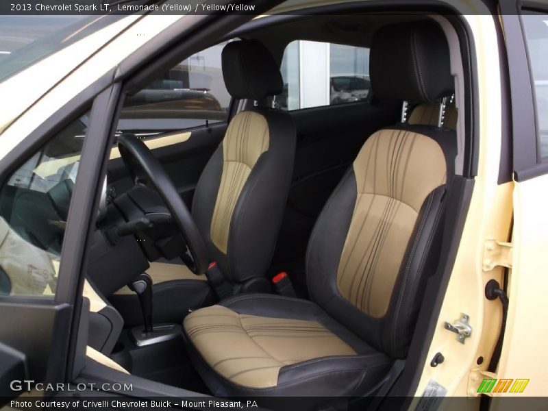 Lemonade (Yellow) / Yellow/Yellow 2013 Chevrolet Spark LT