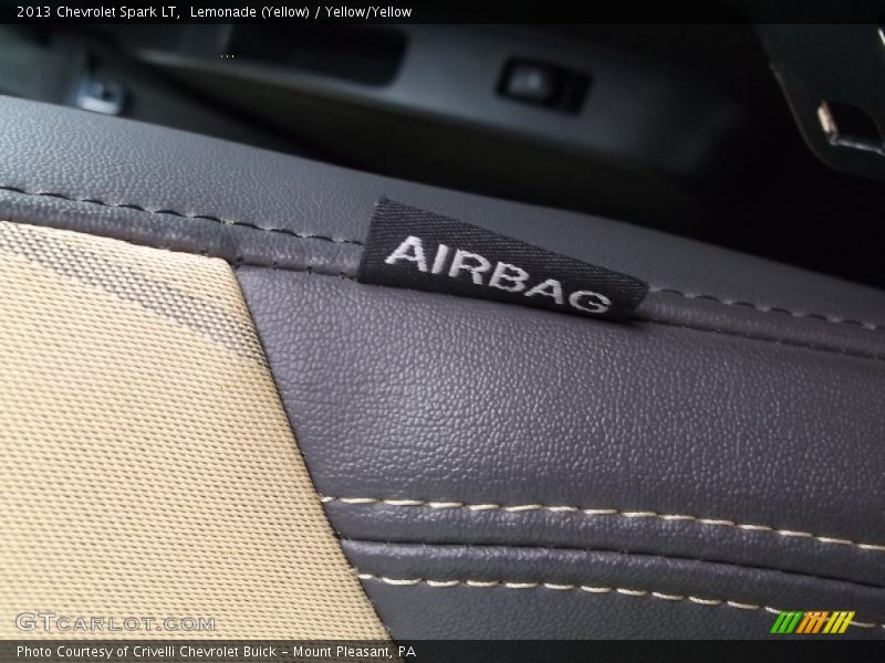 Lemonade (Yellow) / Yellow/Yellow 2013 Chevrolet Spark LT