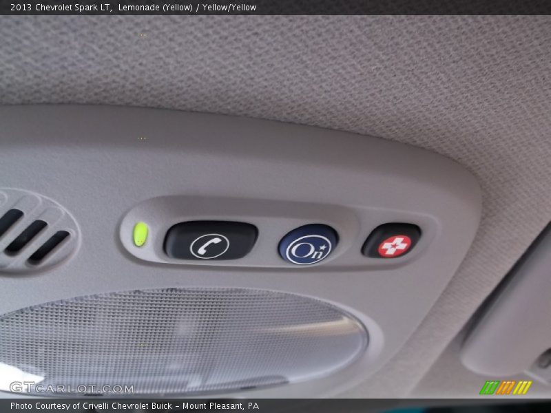 Lemonade (Yellow) / Yellow/Yellow 2013 Chevrolet Spark LT
