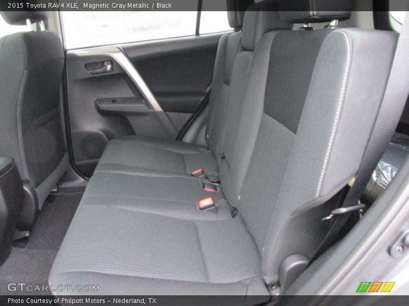 Magnetic Gray Metallic / Black 2015 Toyota RAV4 XLE