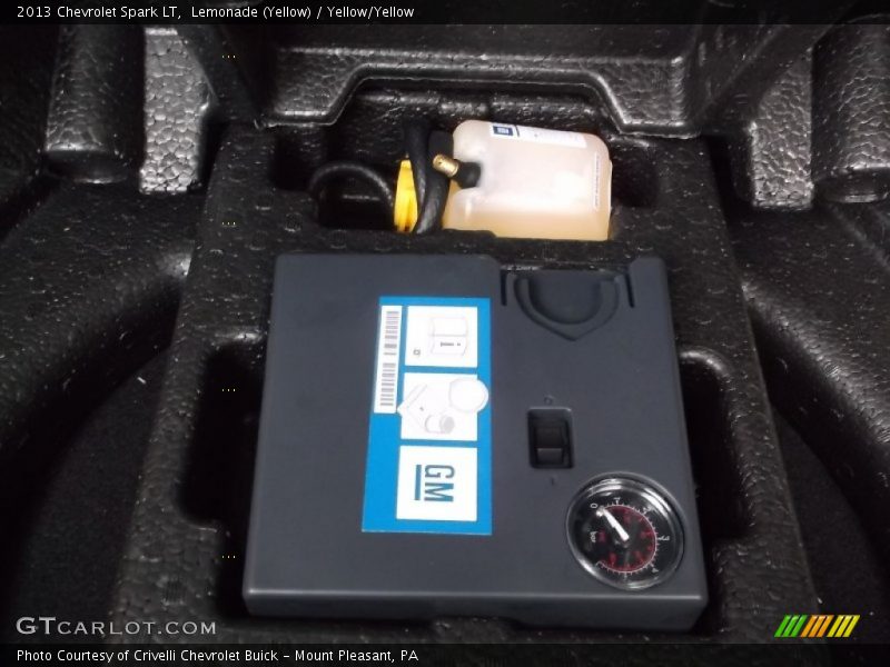 Lemonade (Yellow) / Yellow/Yellow 2013 Chevrolet Spark LT