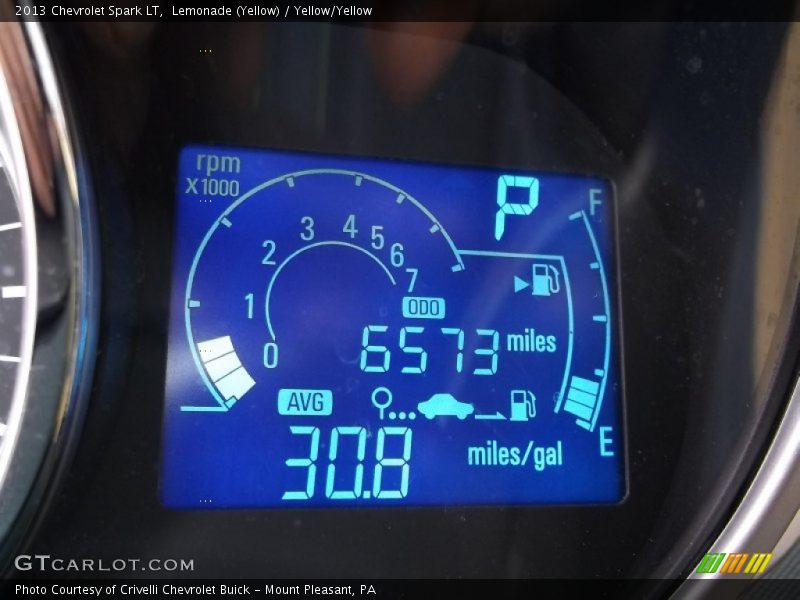 Lemonade (Yellow) / Yellow/Yellow 2013 Chevrolet Spark LT