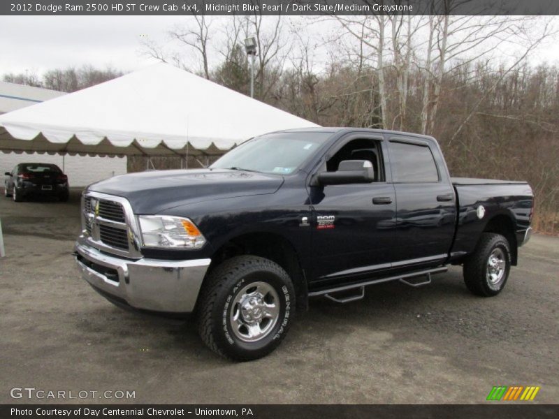 Midnight Blue Pearl / Dark Slate/Medium Graystone 2012 Dodge Ram 2500 HD ST Crew Cab 4x4