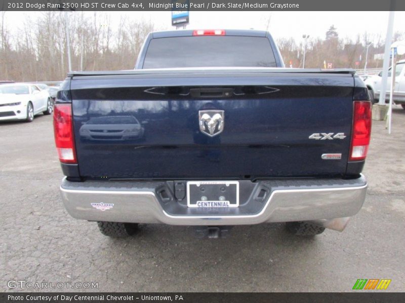 Midnight Blue Pearl / Dark Slate/Medium Graystone 2012 Dodge Ram 2500 HD ST Crew Cab 4x4