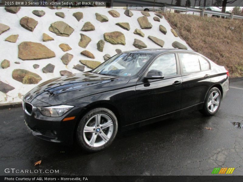 Jet Black / Black 2015 BMW 3 Series 328i xDrive Sedan
