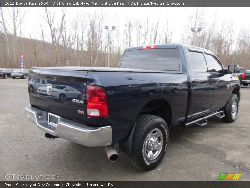Midnight Blue Pearl / Dark Slate/Medium Graystone 2012 Dodge Ram 2500 HD ST Crew Cab 4x4