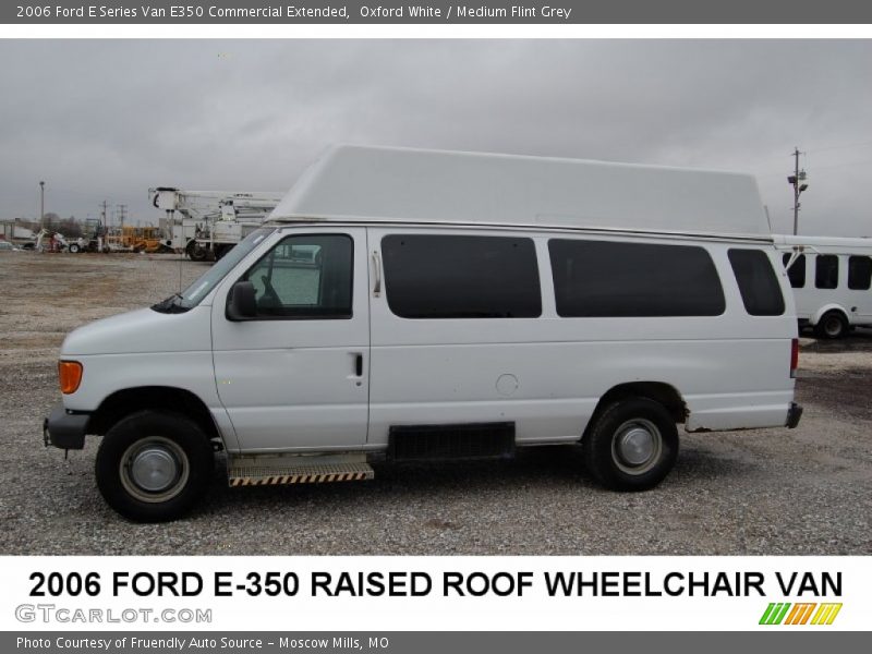 Oxford White / Medium Flint Grey 2006 Ford E Series Van E350 Commercial Extended