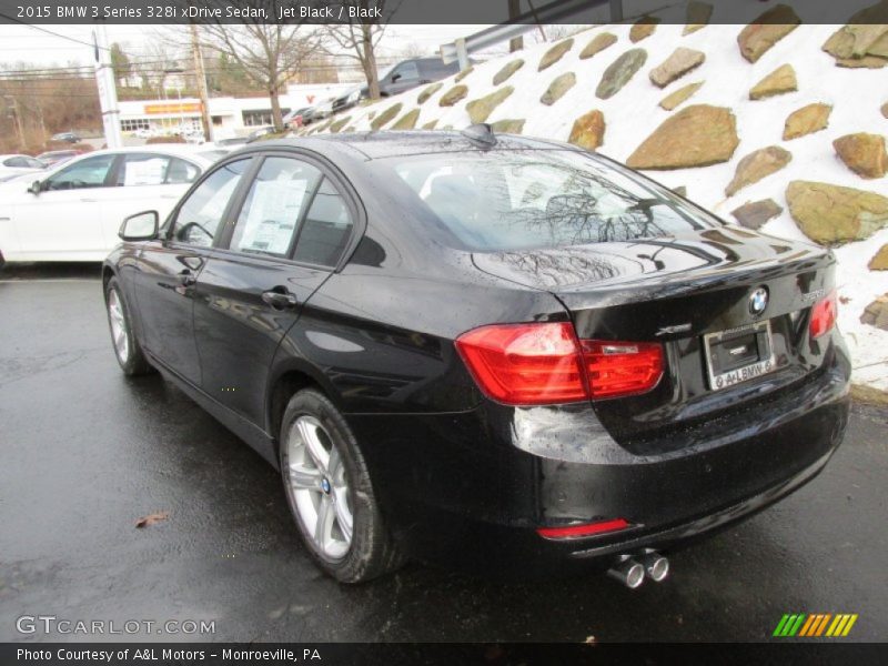 Jet Black / Black 2015 BMW 3 Series 328i xDrive Sedan