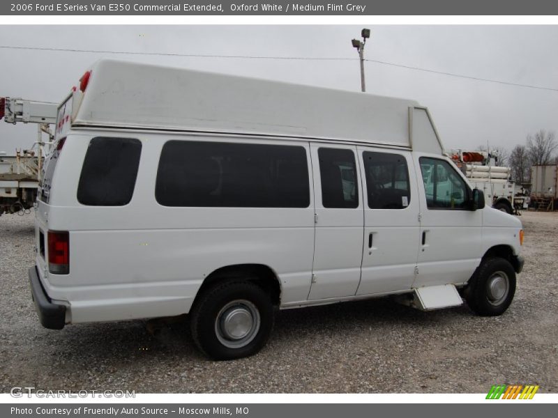 Oxford White / Medium Flint Grey 2006 Ford E Series Van E350 Commercial Extended