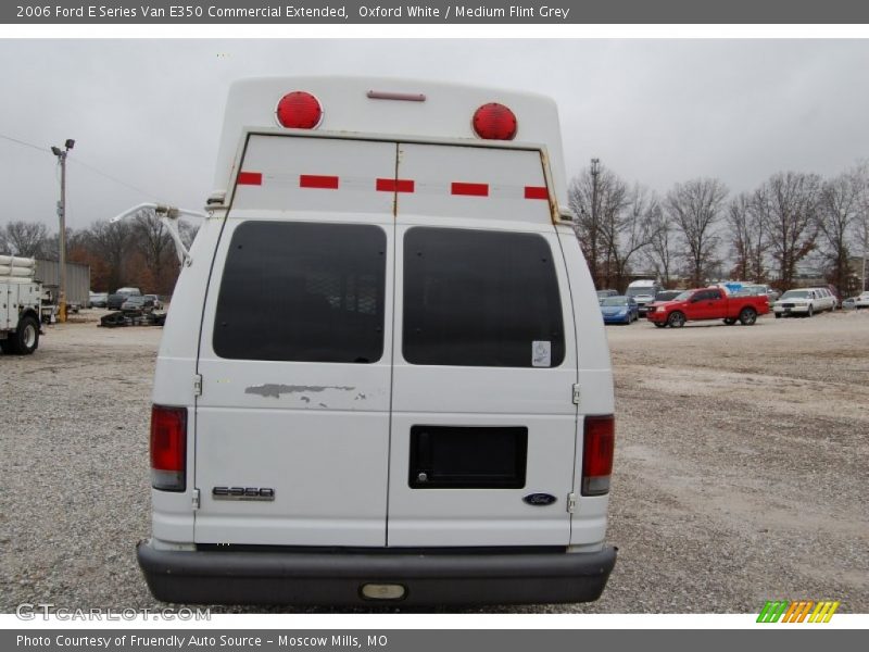 Oxford White / Medium Flint Grey 2006 Ford E Series Van E350 Commercial Extended