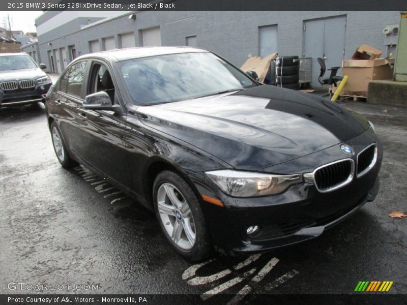 Jet Black / Black 2015 BMW 3 Series 328i xDrive Sedan