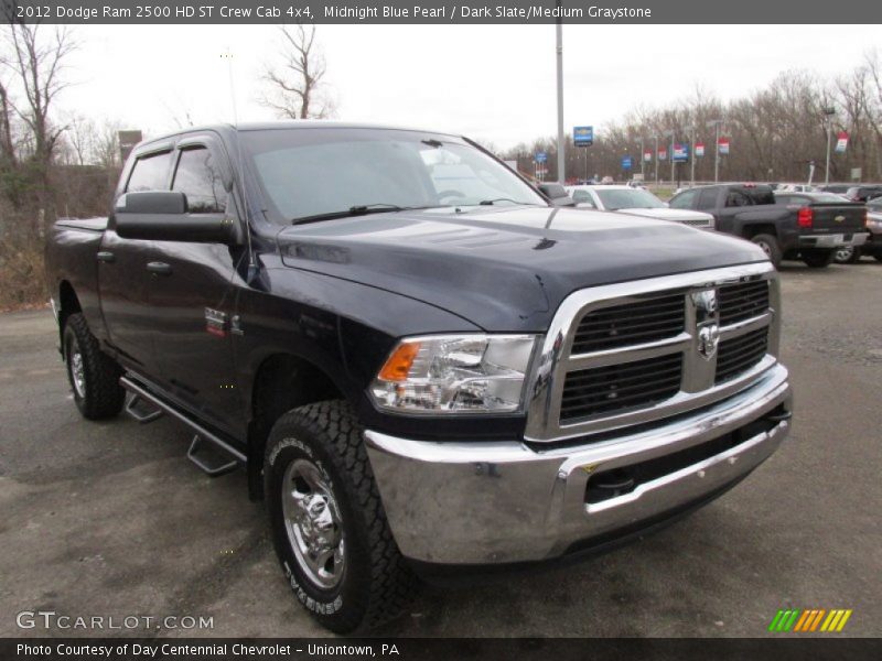 Midnight Blue Pearl / Dark Slate/Medium Graystone 2012 Dodge Ram 2500 HD ST Crew Cab 4x4