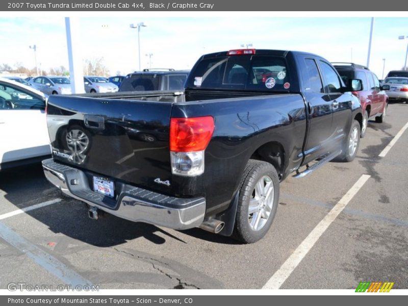Black / Graphite Gray 2007 Toyota Tundra Limited Double Cab 4x4