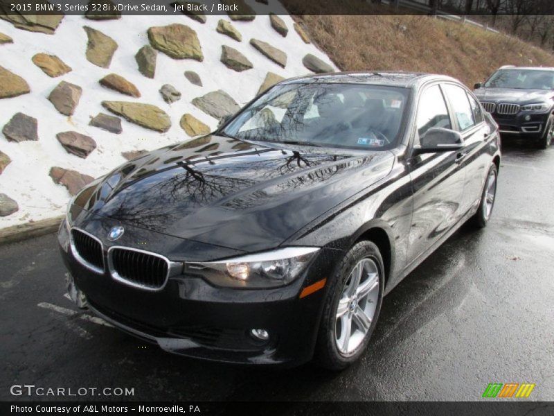 Jet Black / Black 2015 BMW 3 Series 328i xDrive Sedan