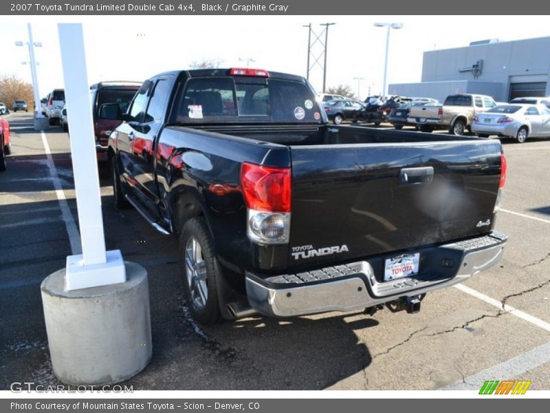 Black / Graphite Gray 2007 Toyota Tundra Limited Double Cab 4x4