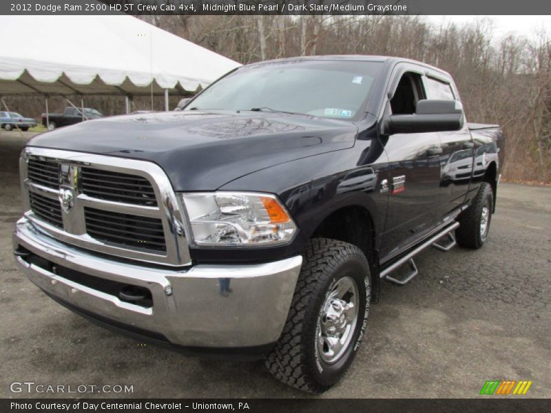 Midnight Blue Pearl / Dark Slate/Medium Graystone 2012 Dodge Ram 2500 HD ST Crew Cab 4x4