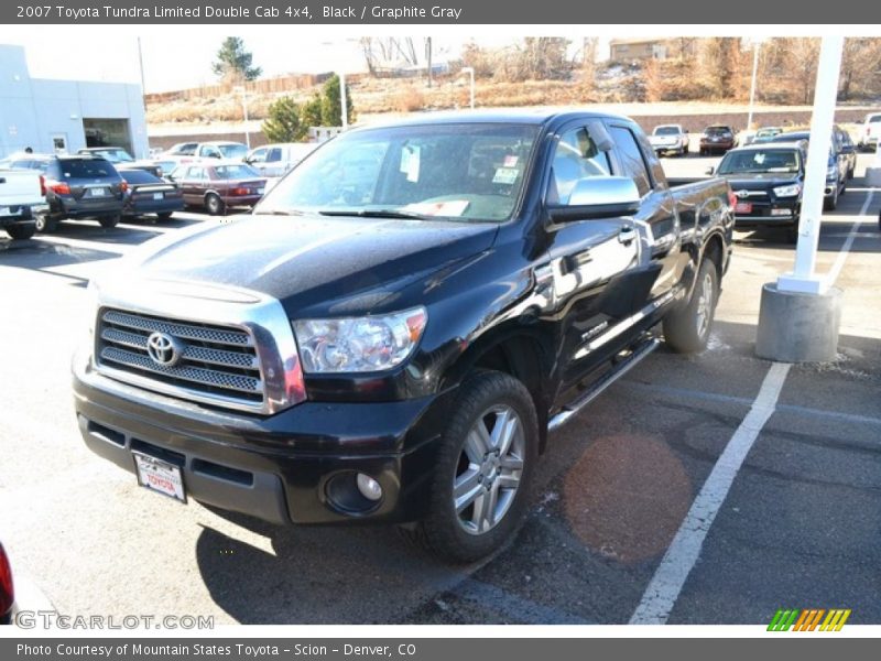 Black / Graphite Gray 2007 Toyota Tundra Limited Double Cab 4x4