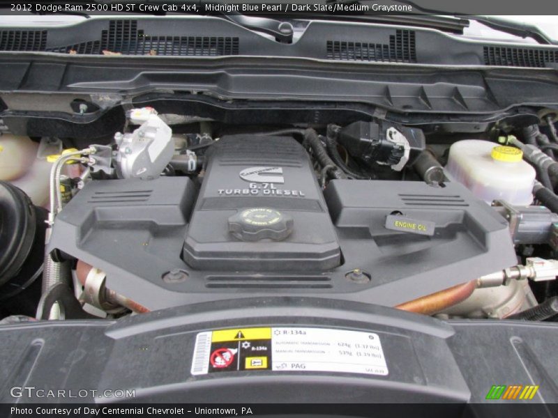Midnight Blue Pearl / Dark Slate/Medium Graystone 2012 Dodge Ram 2500 HD ST Crew Cab 4x4