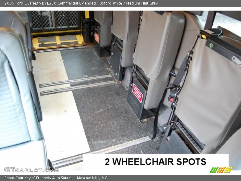 Oxford White / Medium Flint Grey 2006 Ford E Series Van E350 Commercial Extended