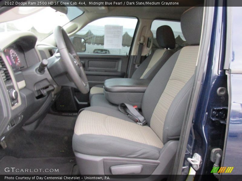 Midnight Blue Pearl / Dark Slate/Medium Graystone 2012 Dodge Ram 2500 HD ST Crew Cab 4x4