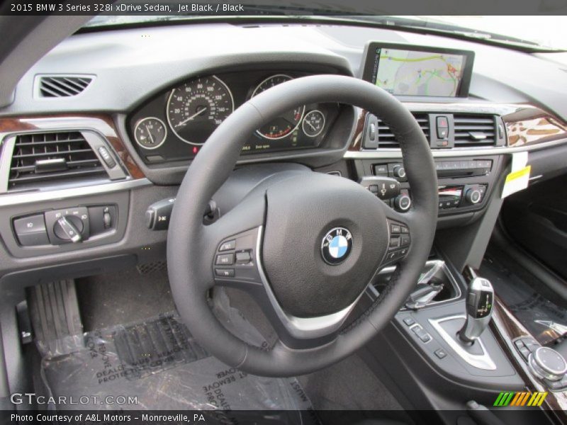 Jet Black / Black 2015 BMW 3 Series 328i xDrive Sedan