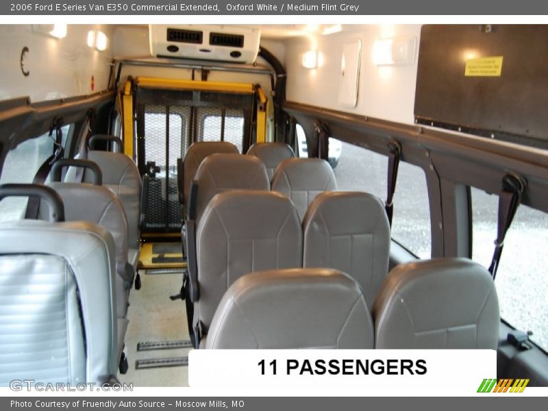 Oxford White / Medium Flint Grey 2006 Ford E Series Van E350 Commercial Extended