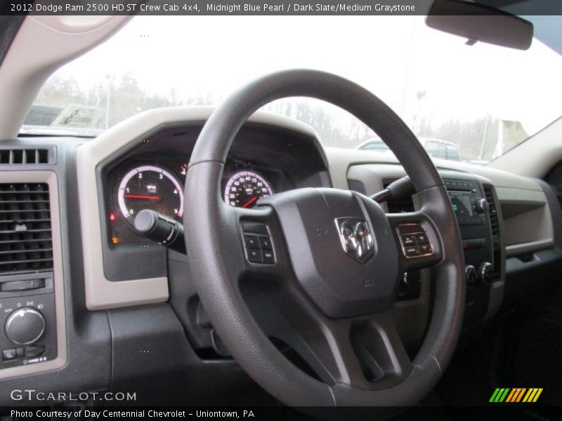 Midnight Blue Pearl / Dark Slate/Medium Graystone 2012 Dodge Ram 2500 HD ST Crew Cab 4x4