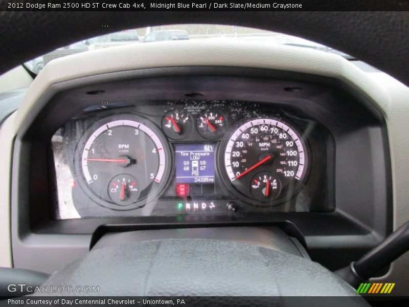 Midnight Blue Pearl / Dark Slate/Medium Graystone 2012 Dodge Ram 2500 HD ST Crew Cab 4x4