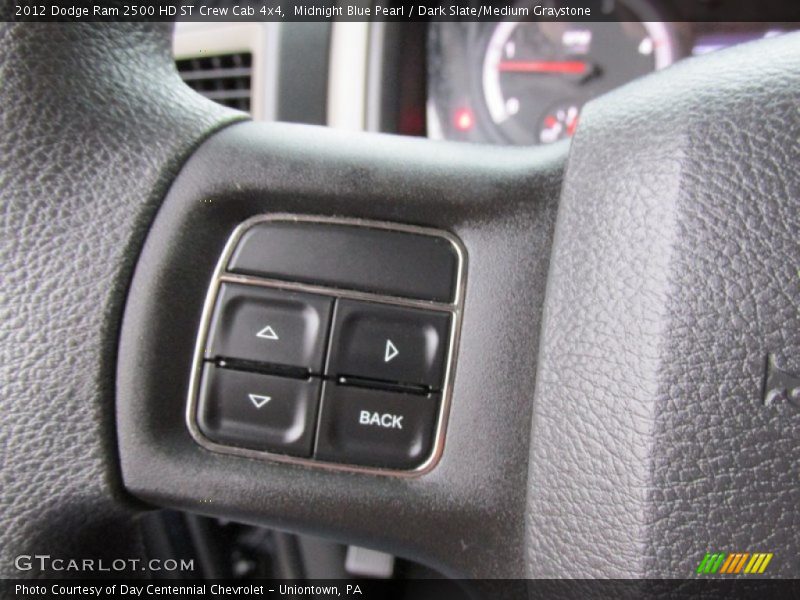 Midnight Blue Pearl / Dark Slate/Medium Graystone 2012 Dodge Ram 2500 HD ST Crew Cab 4x4