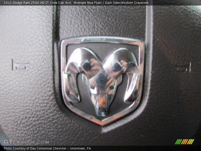 Midnight Blue Pearl / Dark Slate/Medium Graystone 2012 Dodge Ram 2500 HD ST Crew Cab 4x4